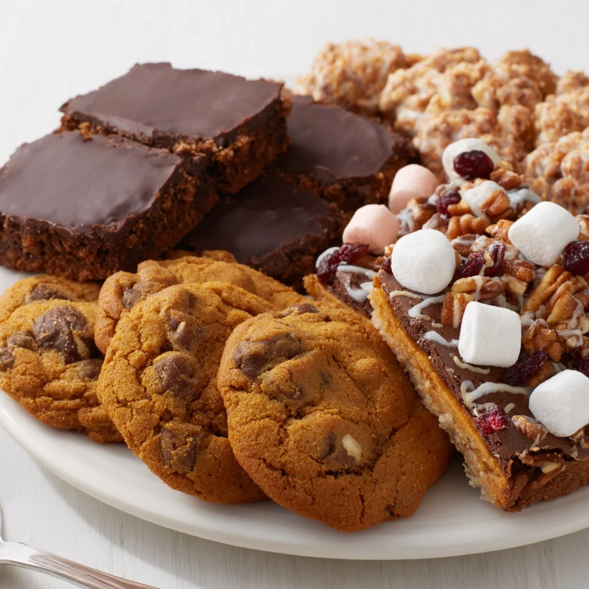 Deliciously decadent Thanksgiving Fudge Cookie Tray ideal for holiday gatherings and dessert lovers.
