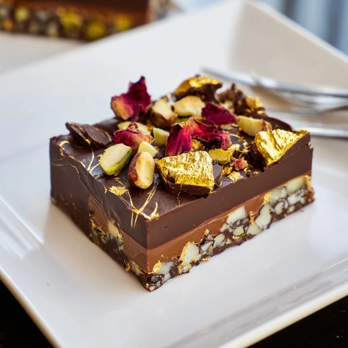 Indulge in sumptuous chocolate bar inspired creations layered with spiced date caramel.