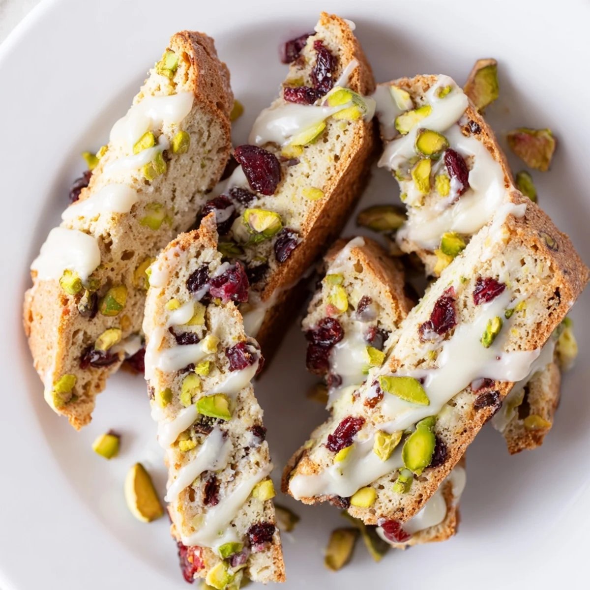 White Chocolate Cranberry Pistachio