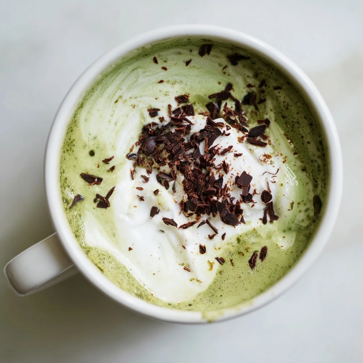 Collagen Peppermint Mocha Latte