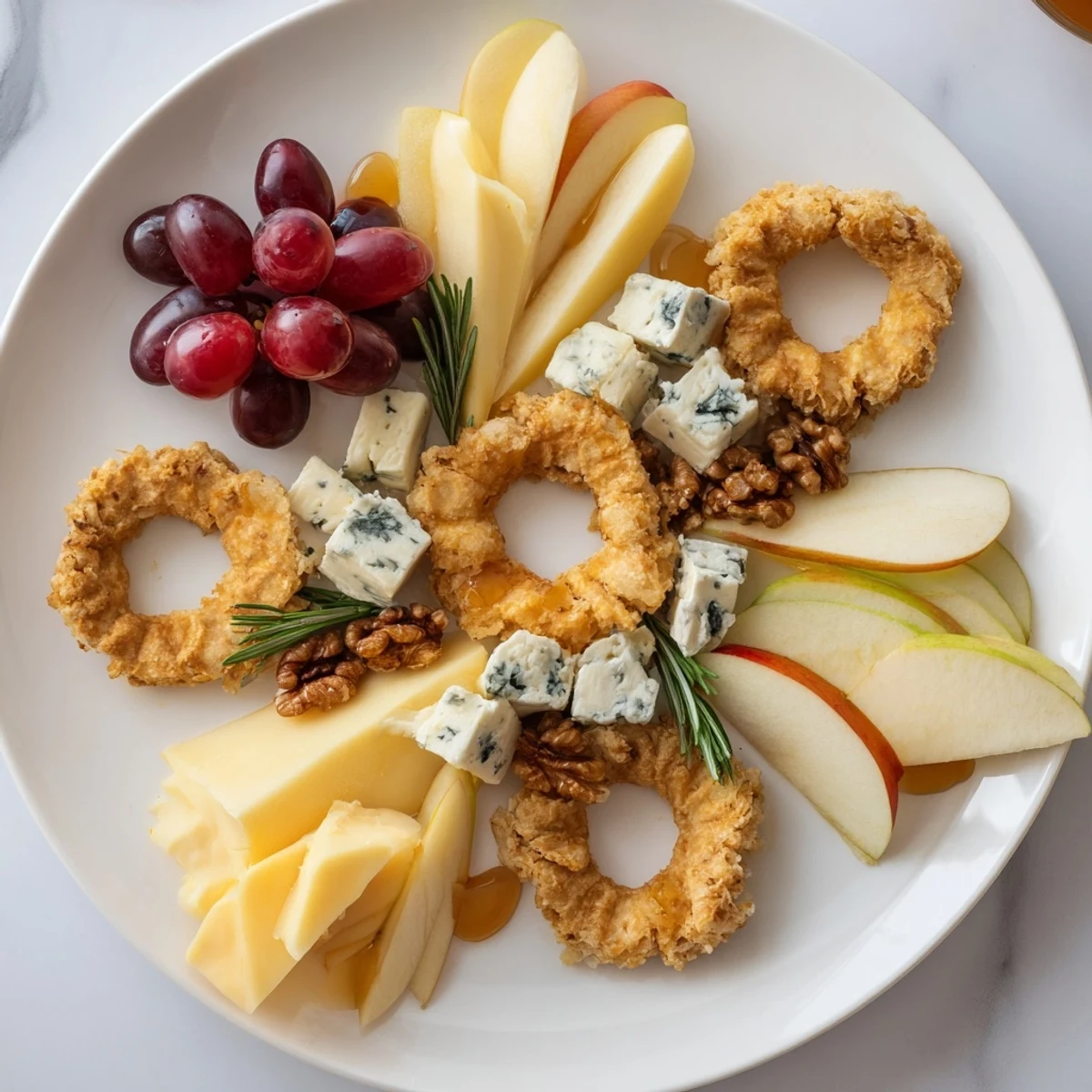 Assorted Cheeses Cracker Rings