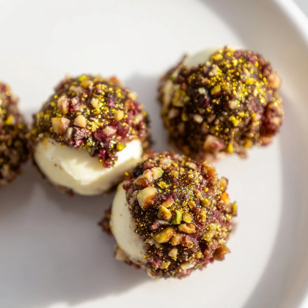 Creamy cheese-covered grapes and toasted nuts create a delicious sparkling grape cluster appetizer perfect for parties.