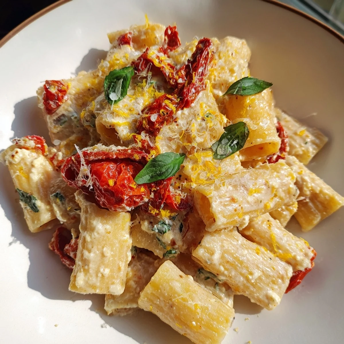 Baked Feta Pasta Sun-Dried