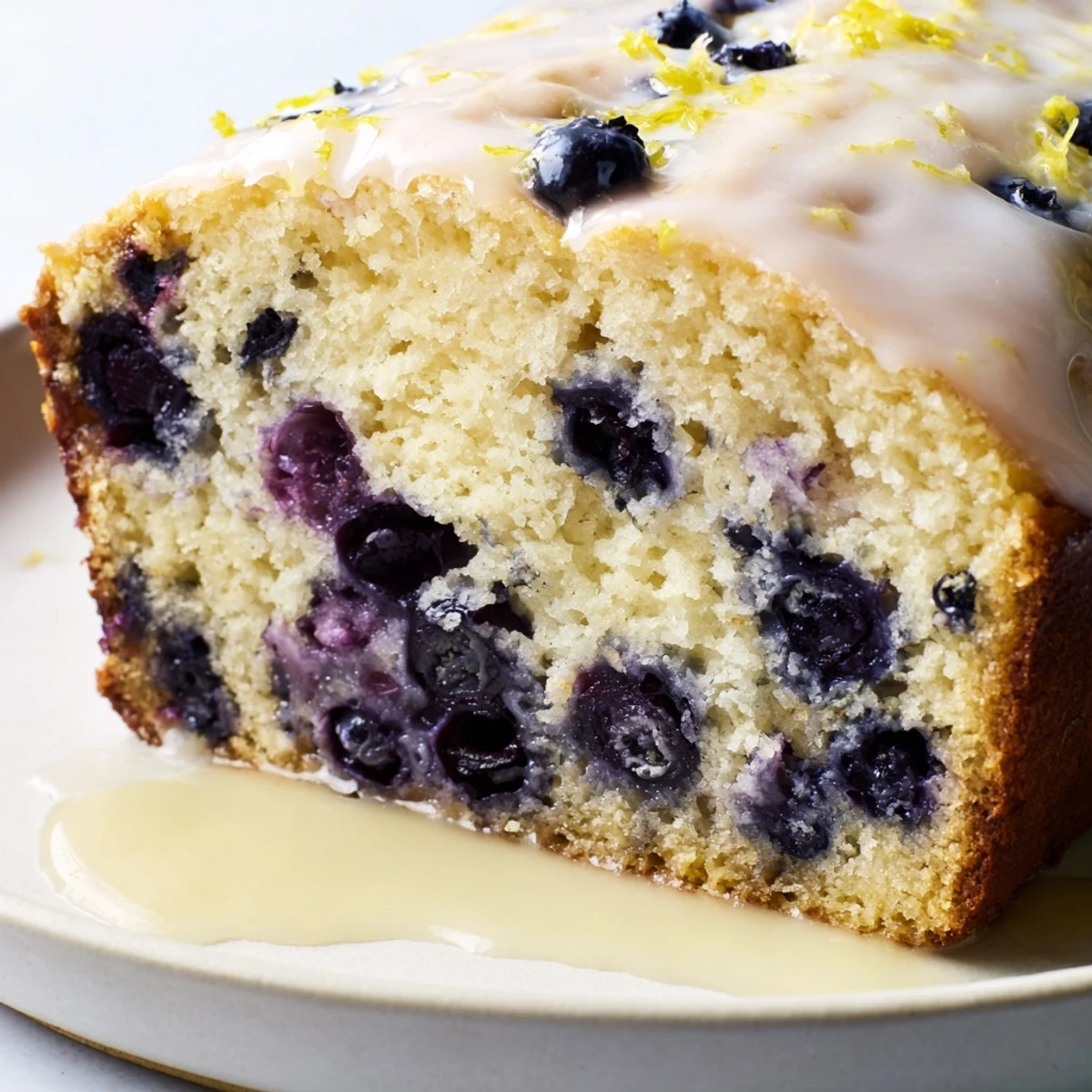 Lemon Blueberry Yogurt Loaf