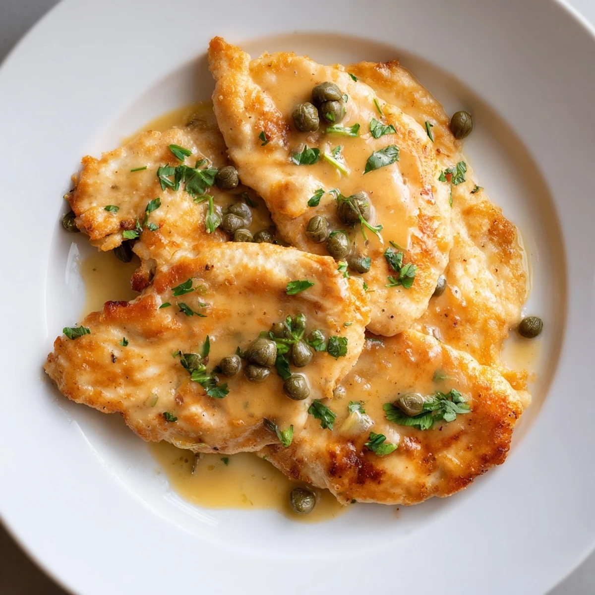 Creamy Chicken Piccata