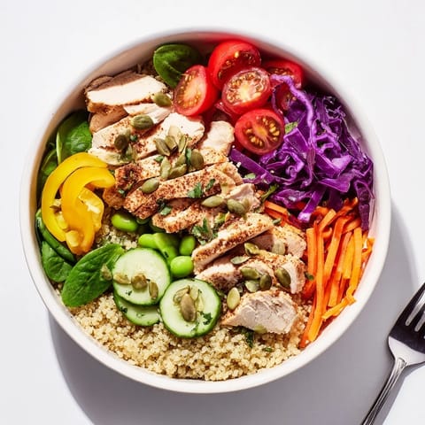 Healthy Meal-Prep Colour Bowls