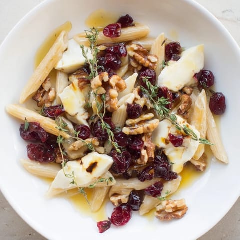 Baked Brie Cranberry Pasta