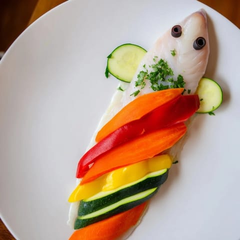 Light Fish-Shaped Meal