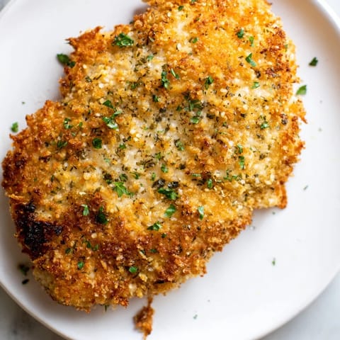 Crispy Parmesan Chicken Cutlets