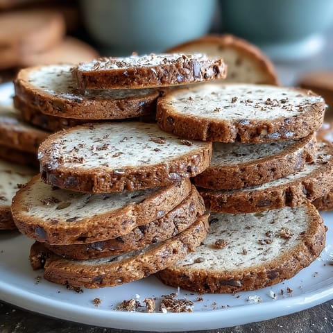 Freshly baked Hojicha Shortbread rounds with a visible, speckled roasted tea texture and golden edges.