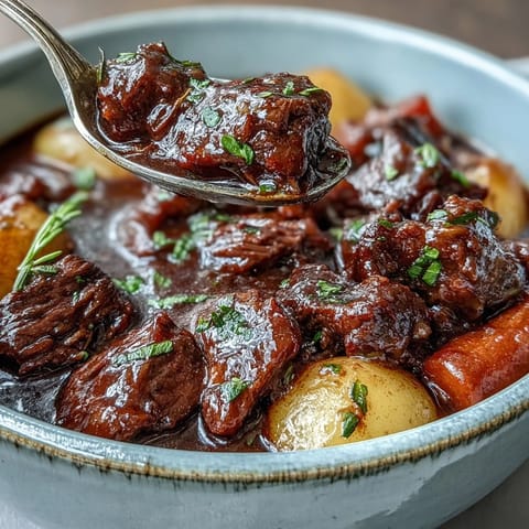 Cozy Beef Stew Root Vegetables