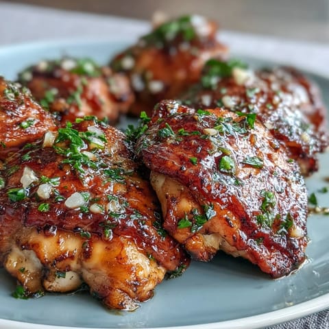 Honey Garlic Baked Chicken
