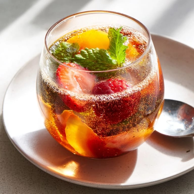 Delicious fermented drinks featuring enticing flavors like berry and mint for summer refreshment.  