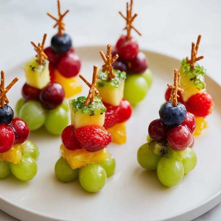 Get ready for a stunning Ornament Fruit Medley bursting with juicy grapes and pineapple, ideal for a party.