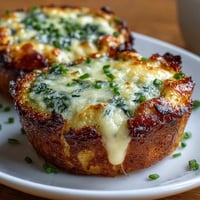 Green eggs and ham breakfast cups with spinach, ham, and cheese baked in a muffin tin for a playful, savory morning meal.